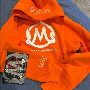 Mamba and Mambacita the Girl Dad cropped hoodie